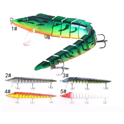 1 Pcs Fishing Lures Hard Bait Easy Install Easy To Carry Wearproof