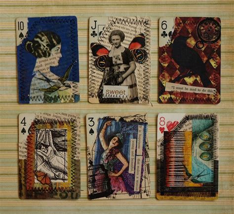 More Altered Playing Cards Artofit