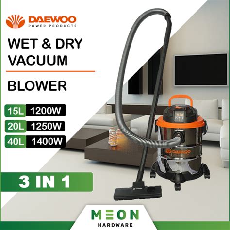 Daewoo Pro Vacuum Cleaner Series 15l 20l 40l Wet And Dry Vacuum