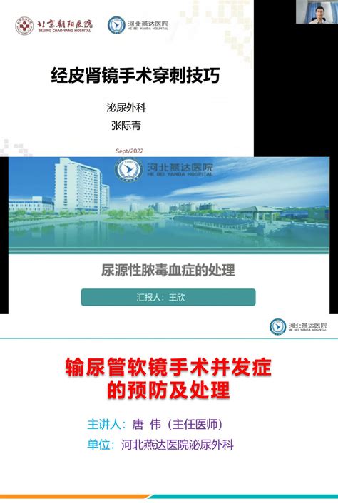 燕达医院成功举办省继续医学教育项目泌尿系结石微创手术进展会议 燕达医院