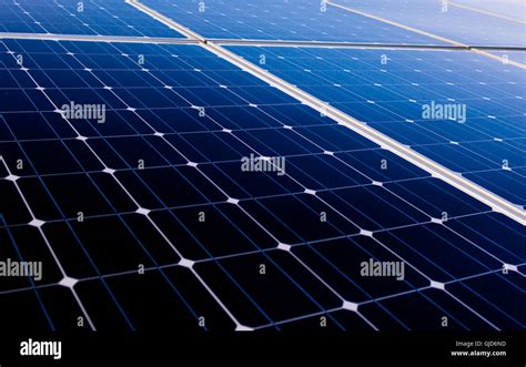 Solar Panel On Roof Top Stock Photo Alamy