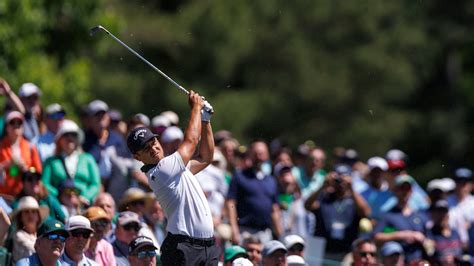 Xander Schauffele Of The United States Plays A Stroke From The No