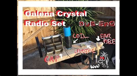 DuB EnG Make A Cat S Whisker Galena Crystal Radio Set Part 2 IT