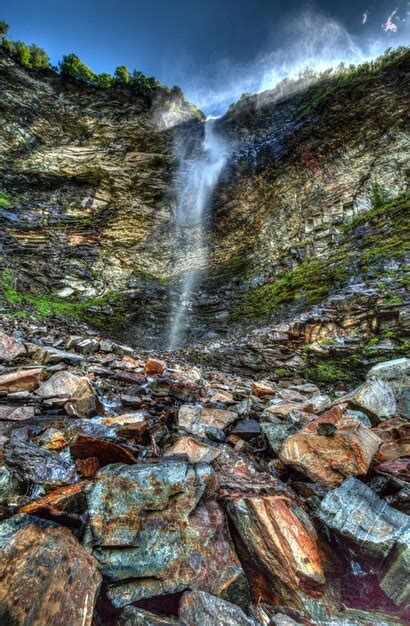 Premium Photo | Long exposure photography of waterfalls