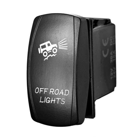 road lights laser rocker switch stv motorsports las vegas