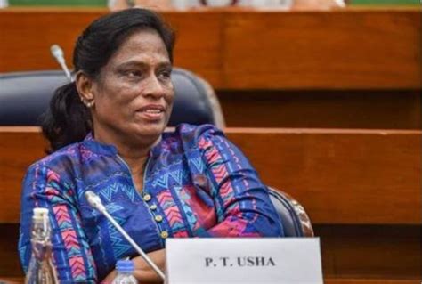 Pt Usha Elected As President Of Indian Olympic Association