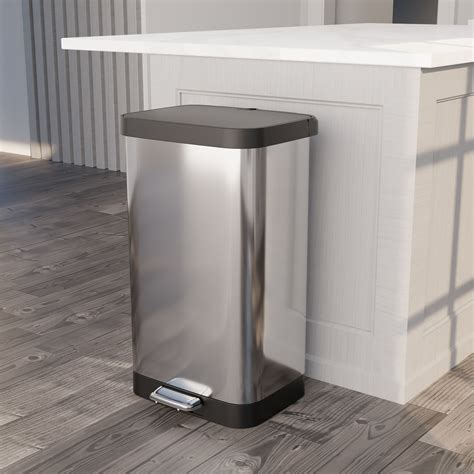 Glad Stainless Steel Trash Can Reviews Wayfair