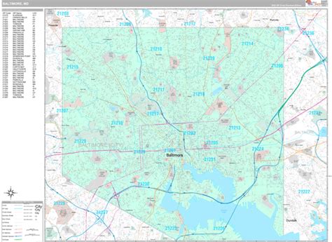 Zip Code Map For Baltimore Md - Allina Madeline