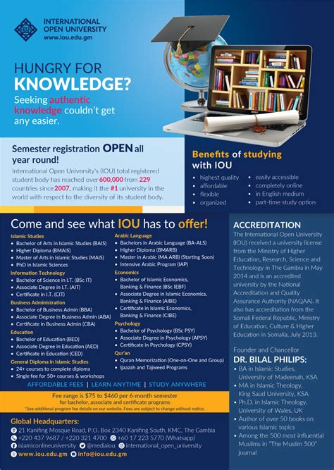 Posters International Open University