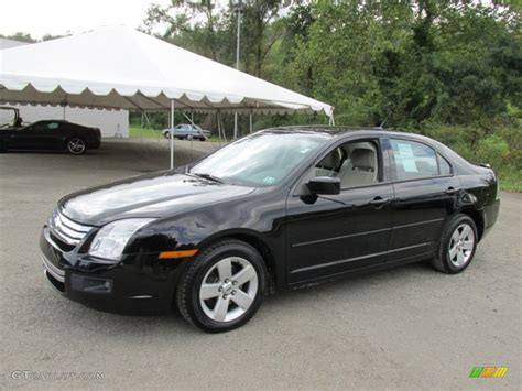 2007 Black Ford Fusion Se V6 Awd 97430191 Photo 12 Car Color Galleries