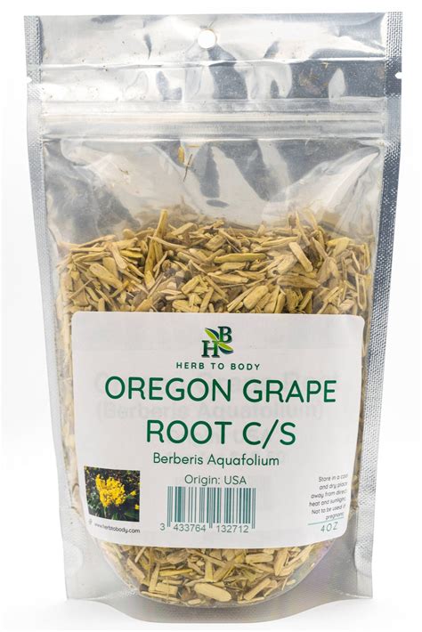 Oregon Grape Root c/s - Herb To Body