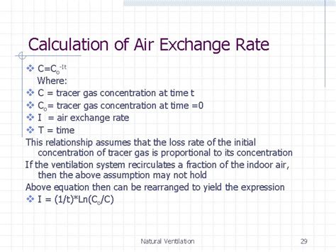 Air Exchange Rate Equation Tessshebaylo