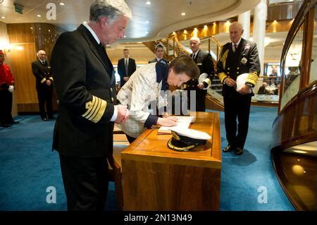 IMAGE DISTRIBUTED FOR CUNARD HRH Princess Anne Patron Of The