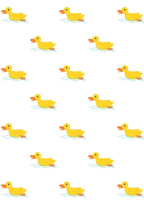 Paper Duck Printable