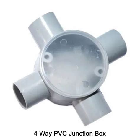 Round Mm Way Pvc Junction Box At Rs Piece In Satara Id