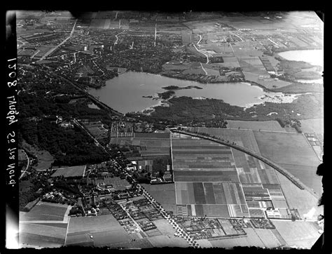 Danmark Set Fra Luften Lyngby S Fra Nord Det Kgl Bibliotek