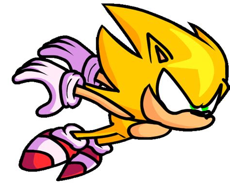 Super Sonic Fnf Style By Ronathertd On Deviantart