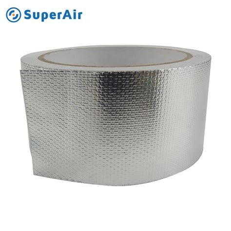 Aluminium Foil Fiber Glass Tape HVAC Duct Fittings Air Conditioning