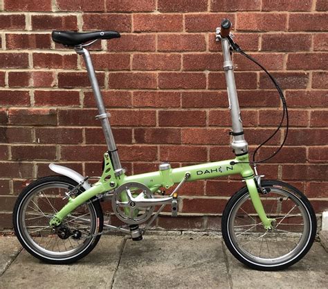 Dahon Jifo 16 Ultra Compact Folding Bike Green Great Condition