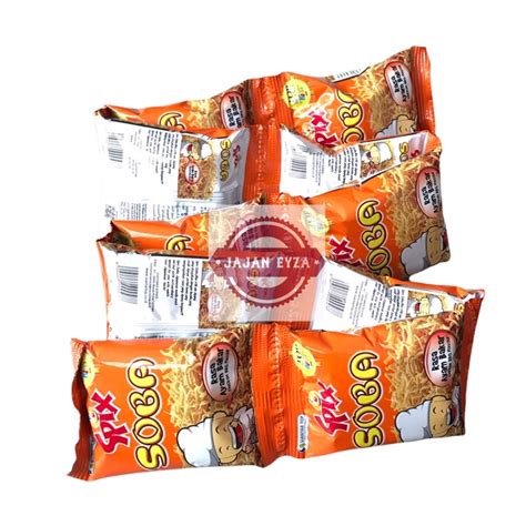 jual siantartop spix soba isi pcs spix soba rasa ayam bakar spix