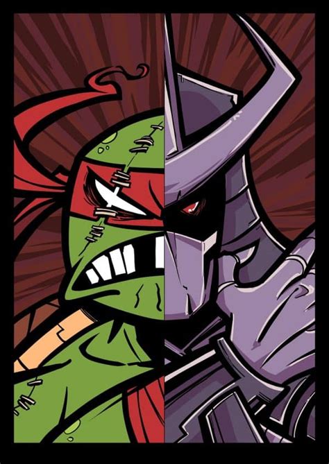 Raphael Vs Shredder Pauldo Wars Comics2movies