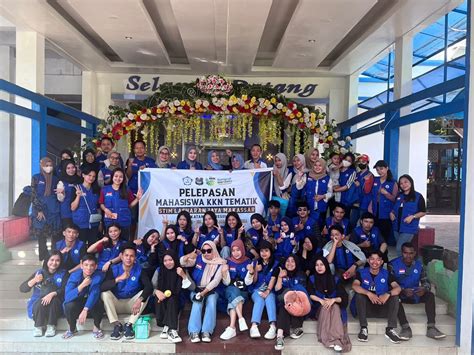 Pelepasan Mahasiswa Peserta Kkn Tematik Sekolah Tinggi Ilmu Manajemen Lasharan Jaya Makassar