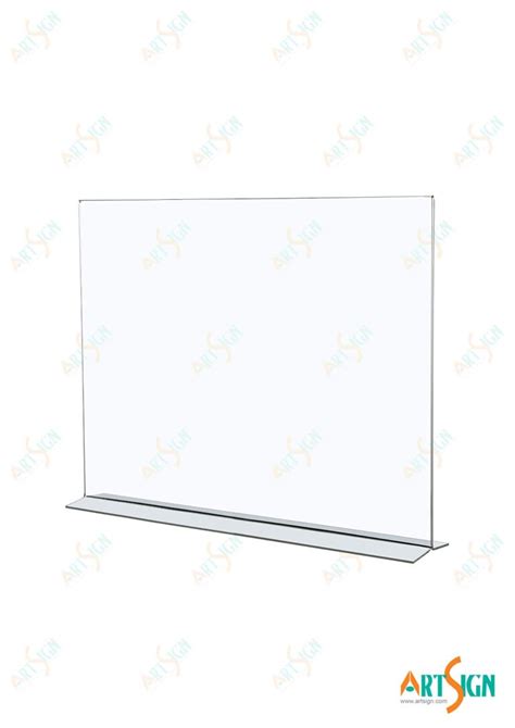 T Acrylic Table Shield Artsign