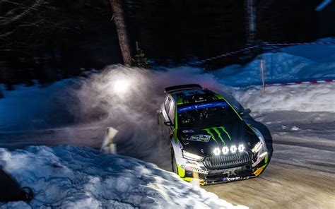 Skoda Auto Deutschland Gmbh Rallye Schweden Oliver Solberg Startet Im