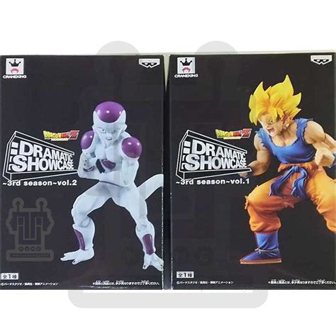 Jual Dramatic Showcase Rd Season Vol Goku Frieza Set Action