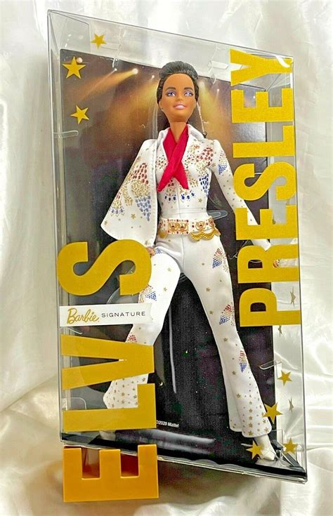 Barbie Signature Elvis Presley Barbie Doll Ebay