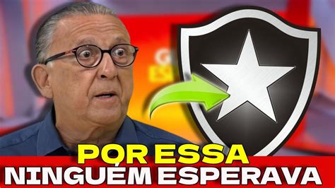 Urgente Quase N O Acreditei Saiu Agora Noticias Do Botafogo De