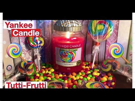 Yankee Candle Review Chit Chat Returning Favourite Tutti Frutti YouTube