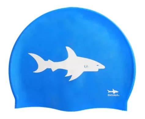 Gorra Natacion Modelo Escualo Azul Color Azul Talla Unitalla Diseño De