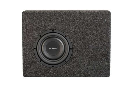 Gladen Rsx Slim Vb Cu Ac Cm Flacher Aktiver Geh Usesubwoofer