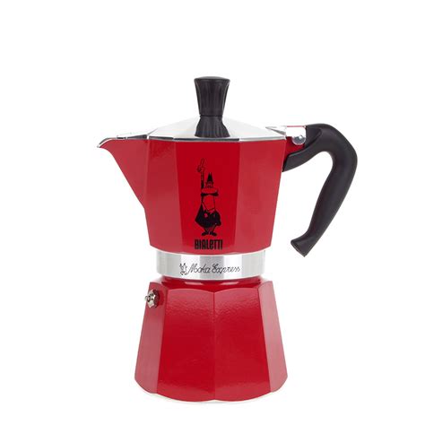 Bialetti Moka Express Tassen Rot