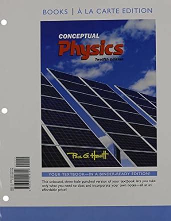 Conceptual Physics Books A La Carte Edition Modified Mastering