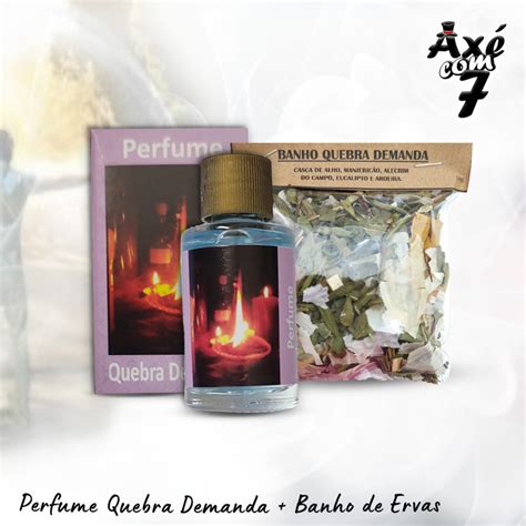 Kit Perfume Quebra Demanda 1 Banho De Ervas Quebra Demanda Shopee