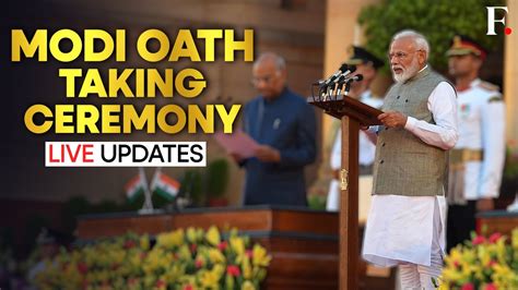 Pm Modi Oath Ceremony 2024 Live Pm Modi Takes Oath As Prime Minister