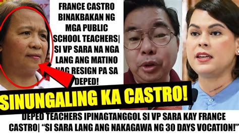 Matapos Sabihing DAPAT Lang Na NAG RESIGN Si VP SARA Public School