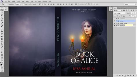 Ilmu Desain Gratis: Design cover buku Novel dengan Photoshop CC part2