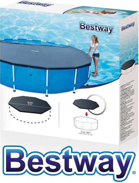 Bestway Pokrywa do basenu stelażowego 305cm 58036 Ceny i opinie