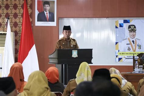 Pemkab Serang Kejar Target Pbb P Hingga Akhir Tahun Bidik Tangsel