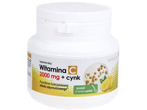 Activlab Witamina C 2000mg Cynk 150g Sklep EMPIK