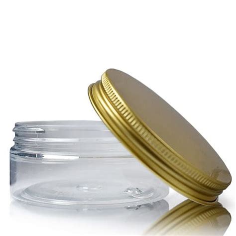 Ml Wide Neck Screw Top Jar With Gold Cap Ampulla Ltd