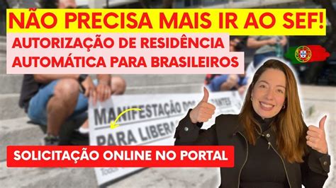 Autoriza O De Resid Ncia Autom Tica Em Portugal Solicita O Online