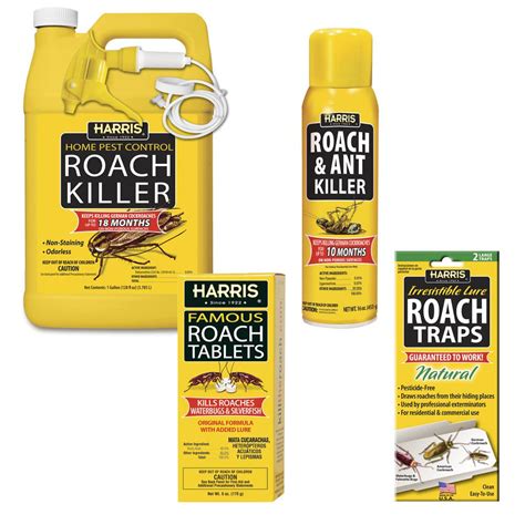 Harris Month Roach Killer Kit R Kit The Home Depot