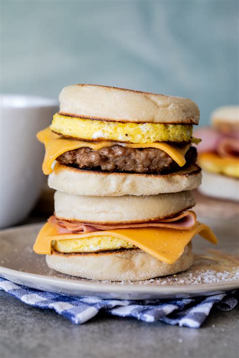 Make Ahead Freezer Breakfast Sandwiches Simply Delicious