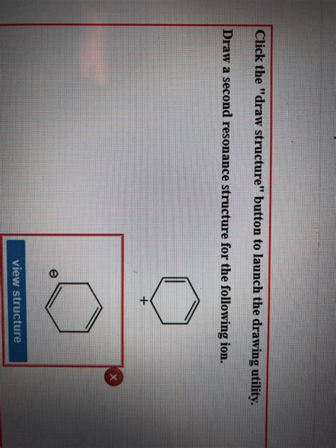 Solved Click The Draw Structure Button To Launch The Chegg