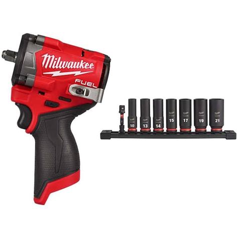 Milwaukee M Fuel V Li Ion Brushless Cordless Stubby In Impact