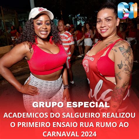 Rj Acad Micos Do Salgueiro Realizou O Primeiro Ensaio De Rua Rumo Ao